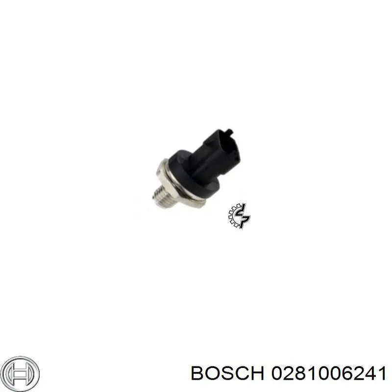 Датчик давления топлива 0281006241 Bosch