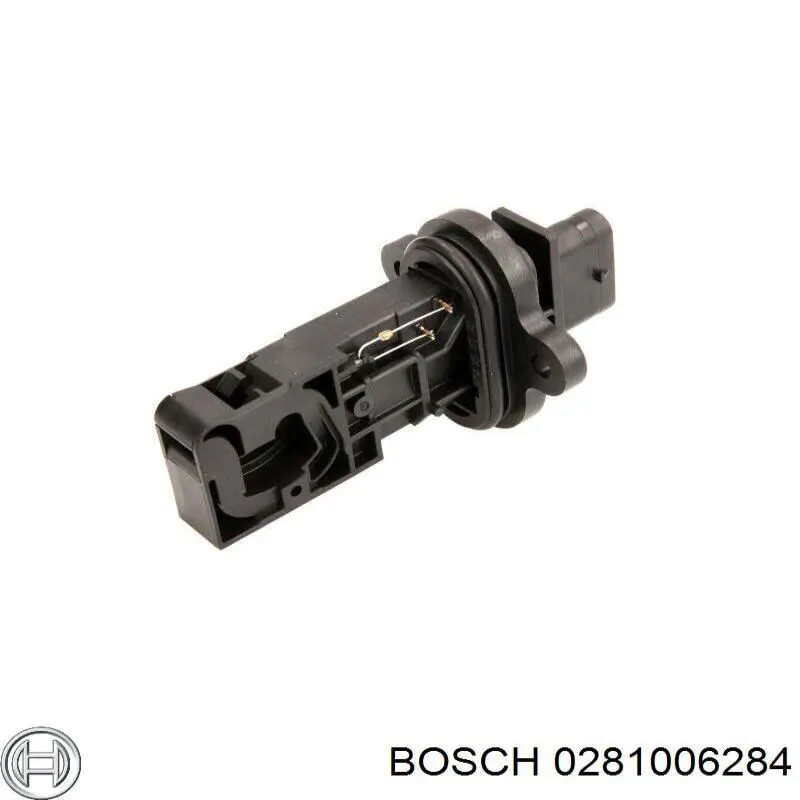 0 281 006 284 Bosch sensor de fluxo (consumo de ar, medidor de consumo M.A.F. - (Mass Airflow))