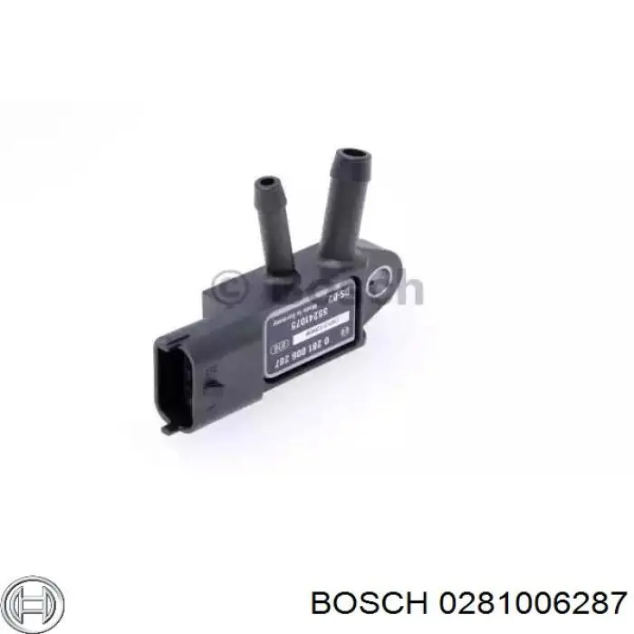 0281006287 Bosch sensor de pressão dos gases de escape