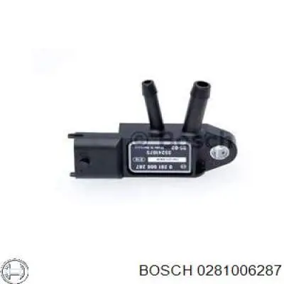 Sensor De Presion De Escape 0281006287 Bosch