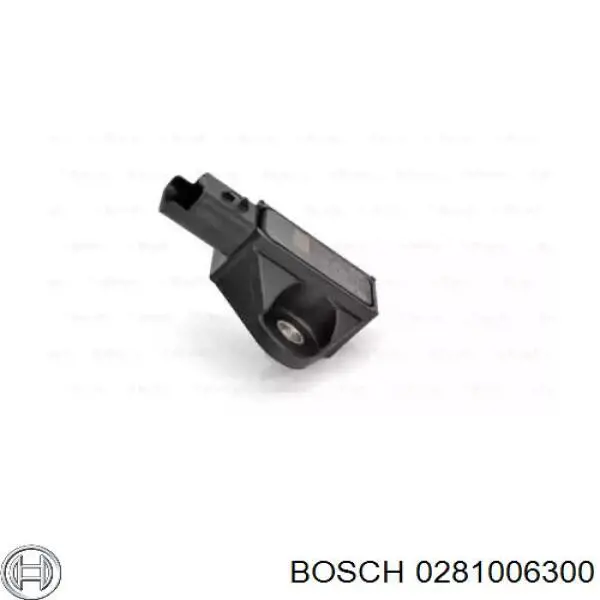 Датчик давления выхлопных газов 0281006300 Bosch