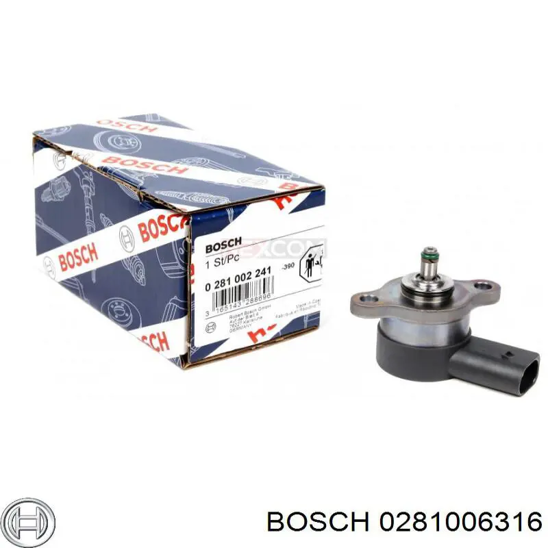 Датчик давления топлива 0281006316 Bosch