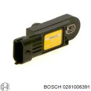 0281006391 Bosch sensor de pressão de supercompressão