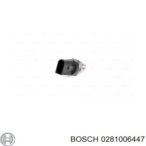 Sensor de presión de combustible 0281006447 Bosch