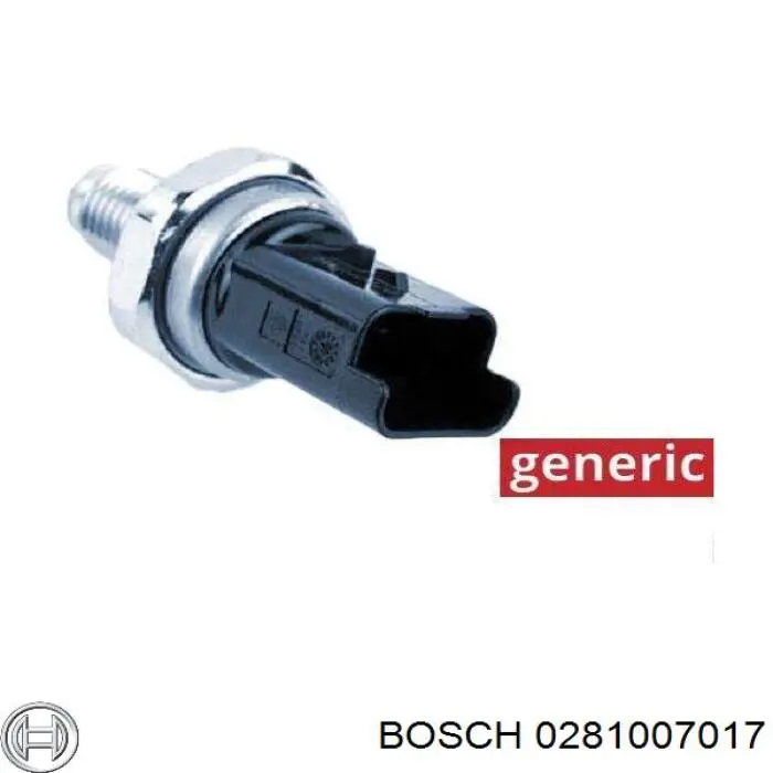 0 281 007 017 Bosch датчик давления топлива