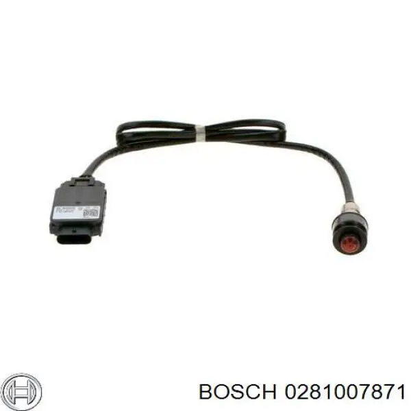 Sensor de presión de combustible 0281007871 Bosch