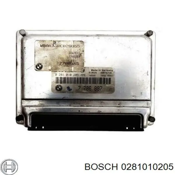 Купить 0281010205 Bosch Электронный блок управления двигателем