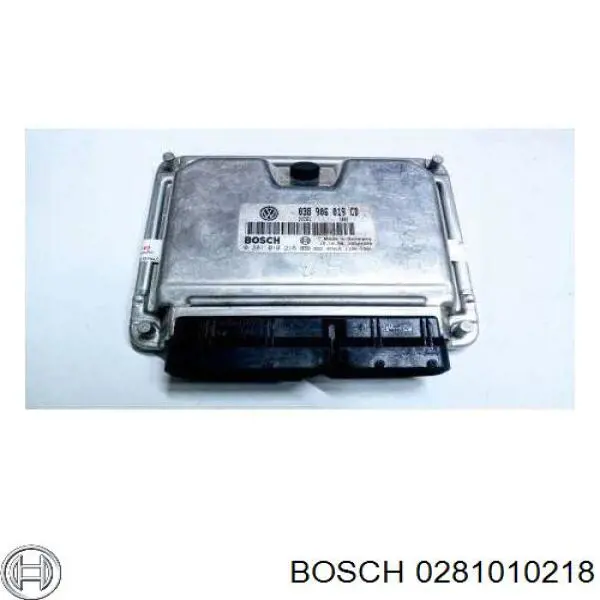 Блок управления двигателем 0281010218 Bosch