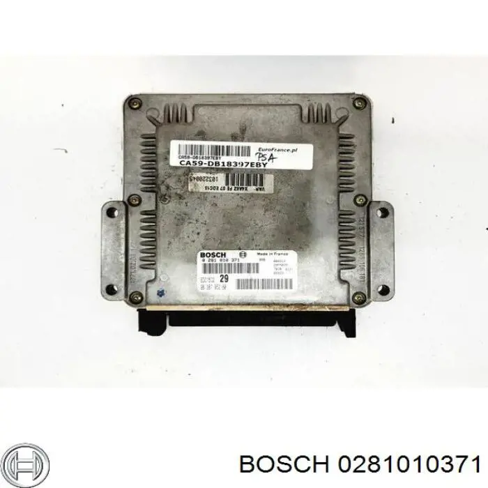 Блок управления двигателем 0281010371 Bosch
