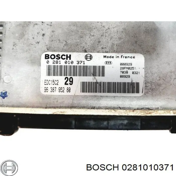 0281010371 Bosch Мозги двигателя