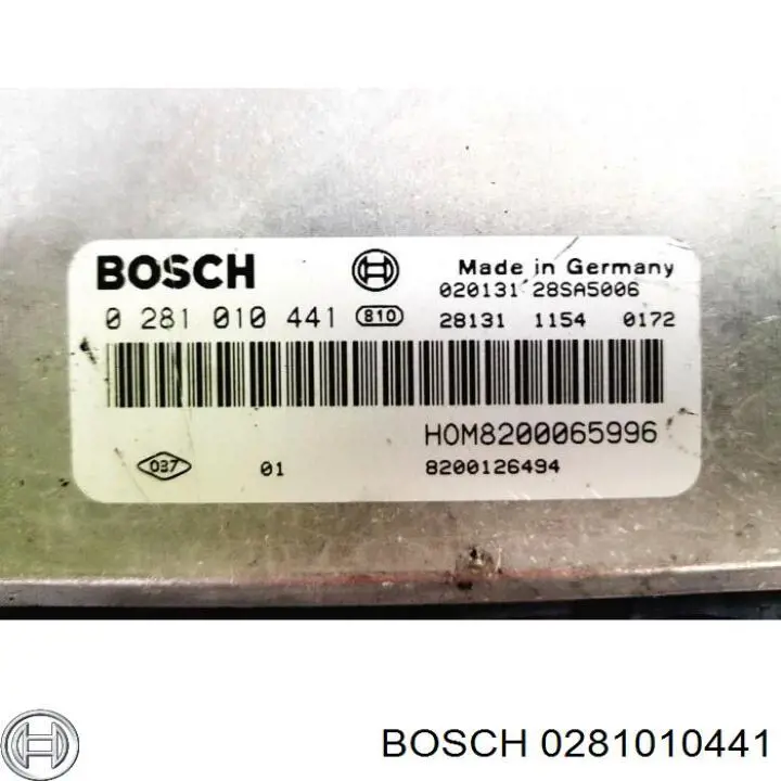 Модуль управления (ЭБУ) впрыском топлива 0281010441 Bosch