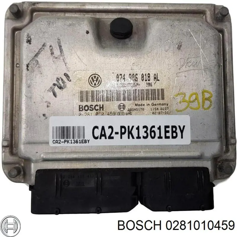 Блок управления двигателем 0281010459 VAG