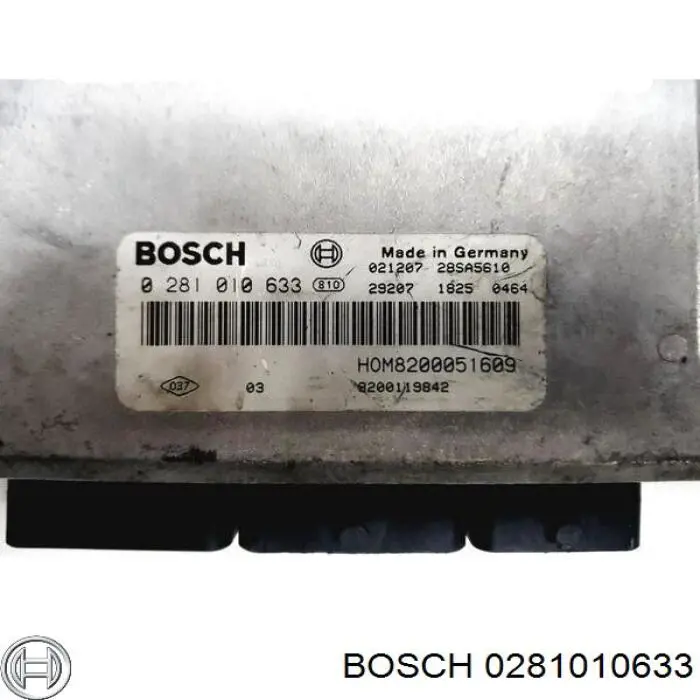 0281010633 Bosch Мозги двигателя