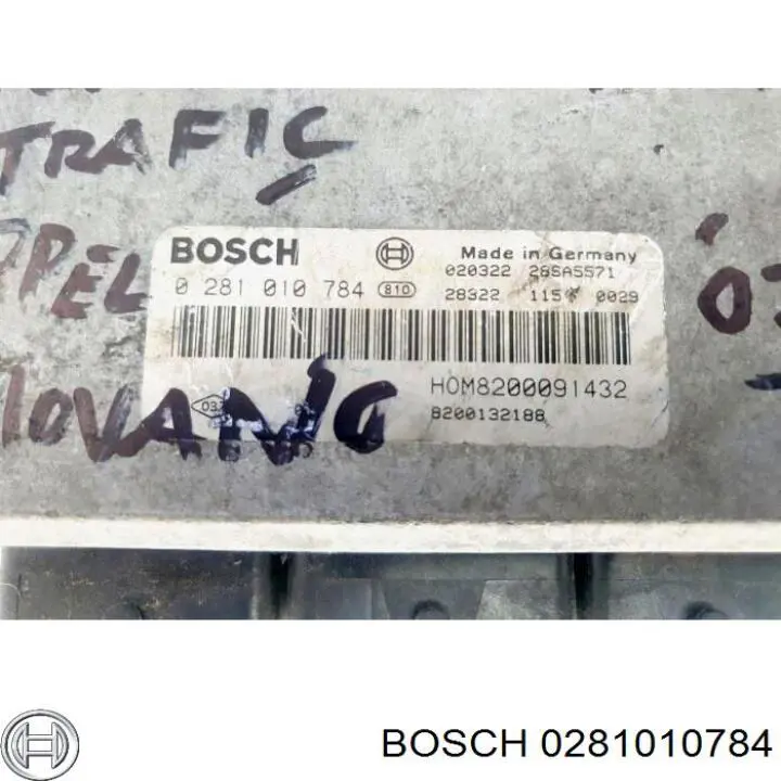 0281010784 Bosch Мозги двигателя