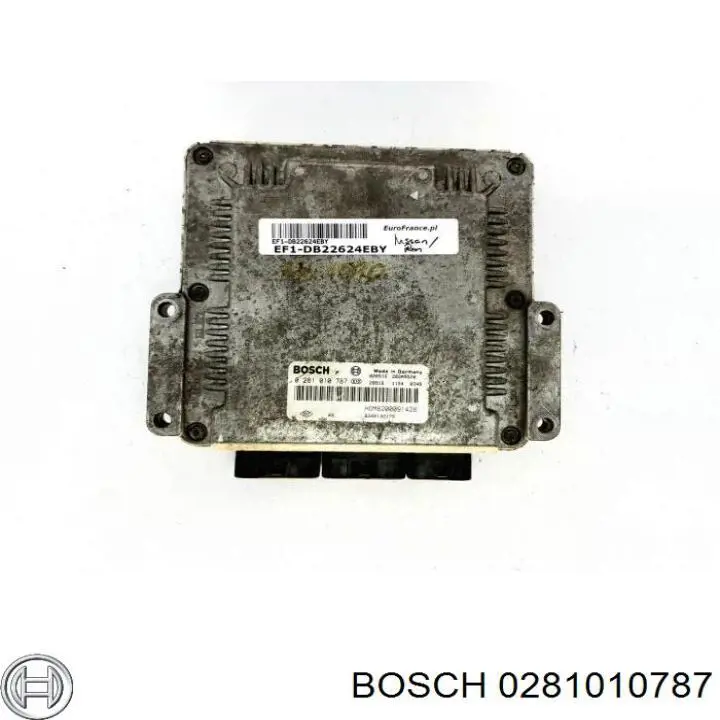 Блок управления двигателем 0281010787 Bosch