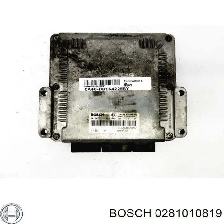 Блок управления двигателем 0281010819 Bosch