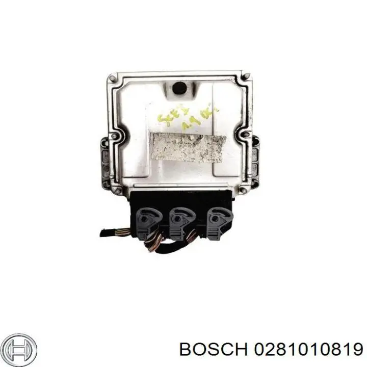Блок управления двигателем 0281010819 Bosch
