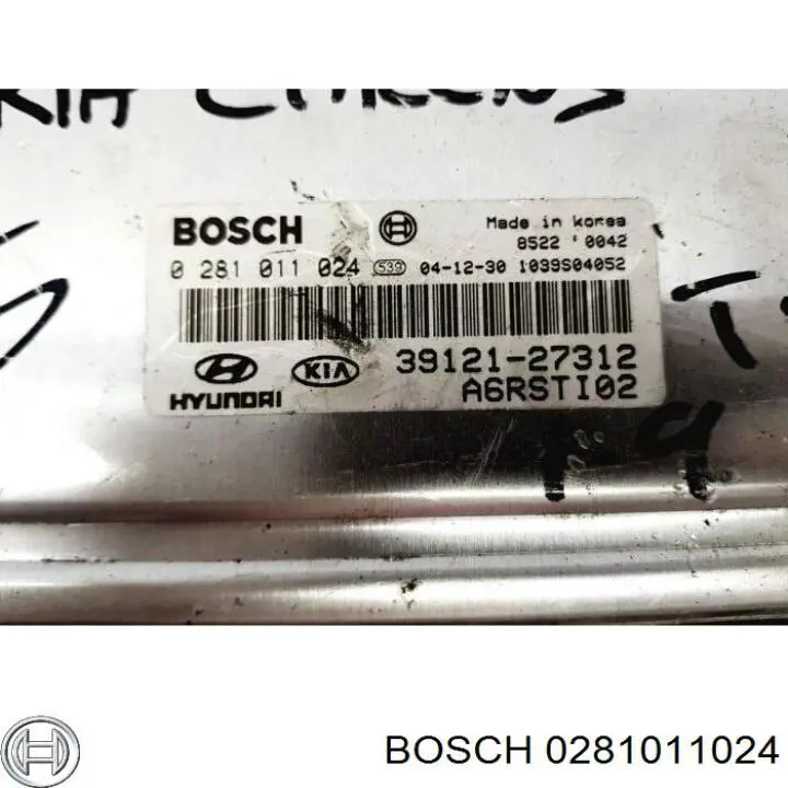 Купить 0281011024 Bosch Электронный блок управления двигателем