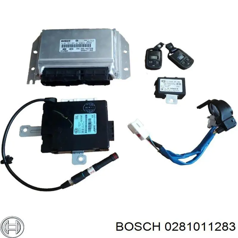 Блок управления двигателем 0281011283 Bosch