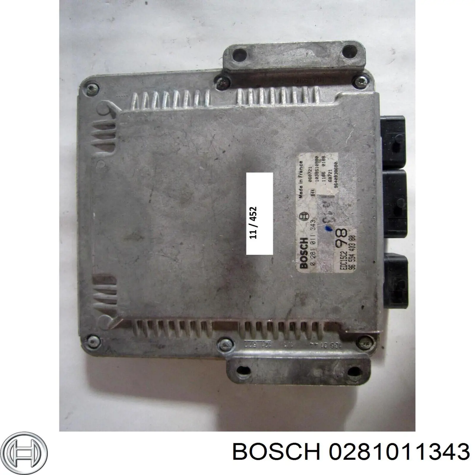 0281011343 Bosch Мозги двигателя