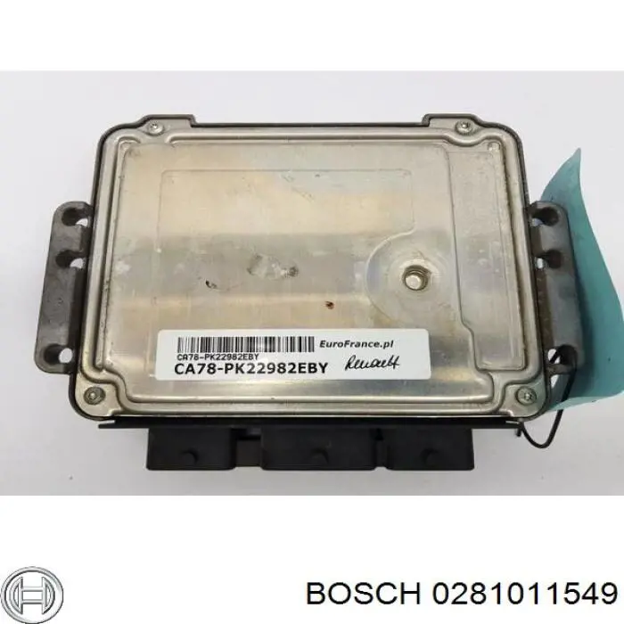 0281011549 Bosch módulo de direção (centralina eletrônica de motor)