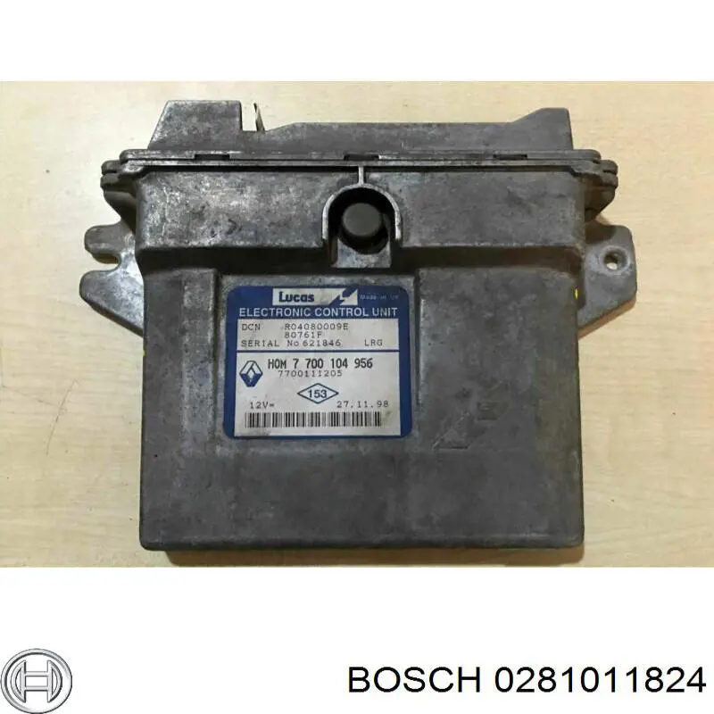 Блок управления двигателем 0281011824 Bosch