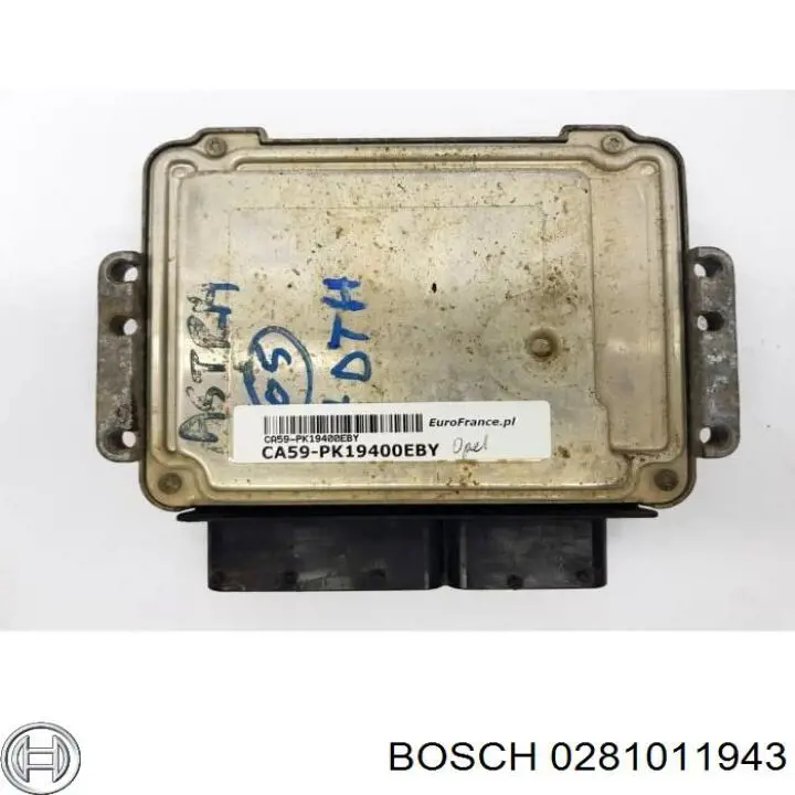Модуль управления двигателем Bosch 0281011943