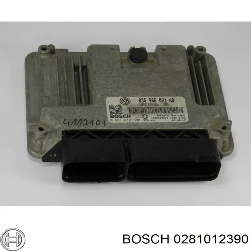 0281012390 Bosch модуль управления (эбу двигателем)