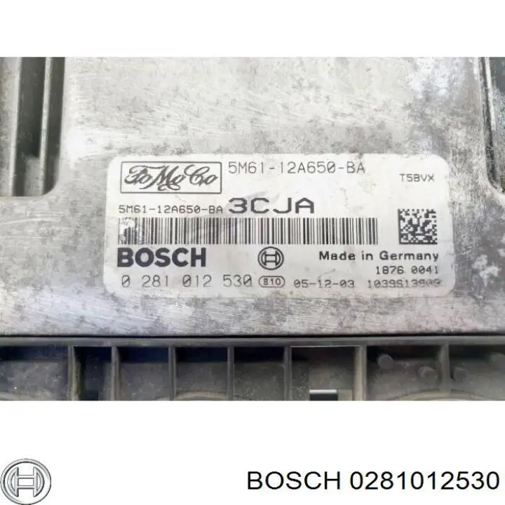 0281012530 Mazda Мозги двигателя