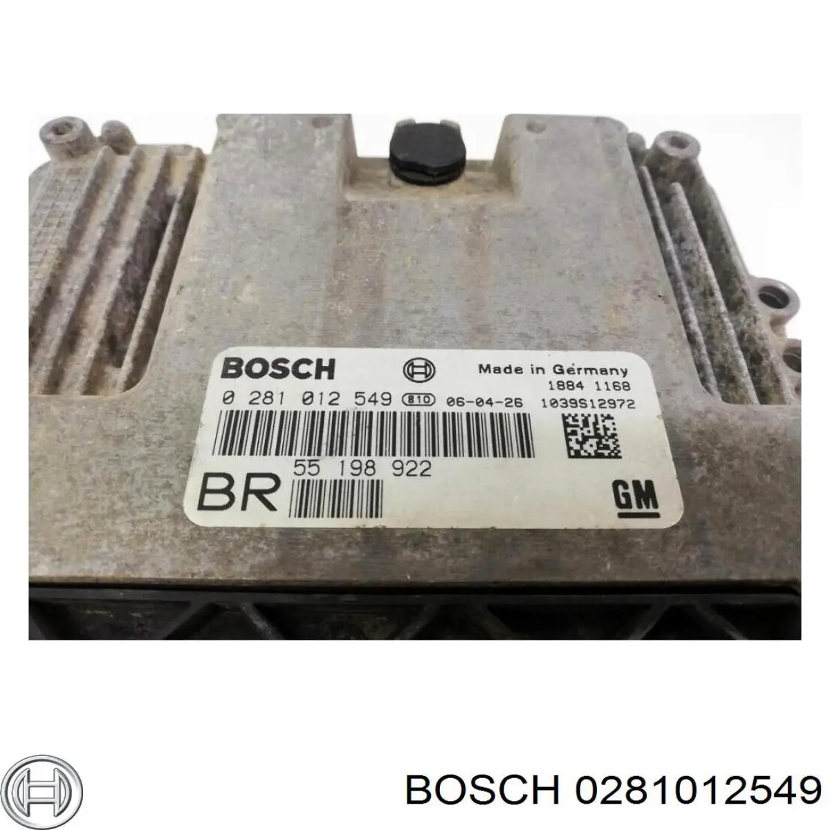 Блок управления двигателем 0281012549 Bosch