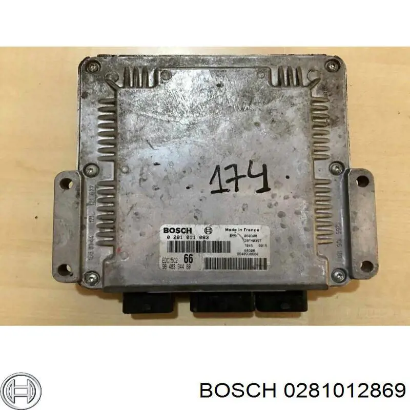 0281012869 Bosch Мозги двигателя
