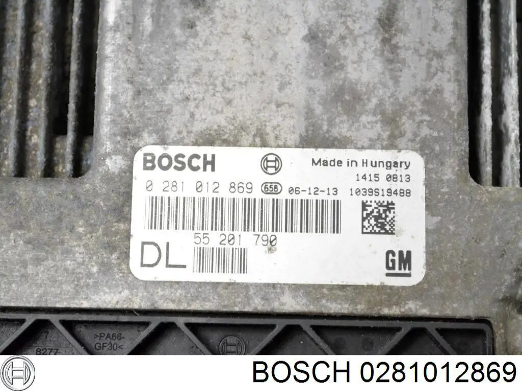 Блок управления двигателем 0281012869 Bosch