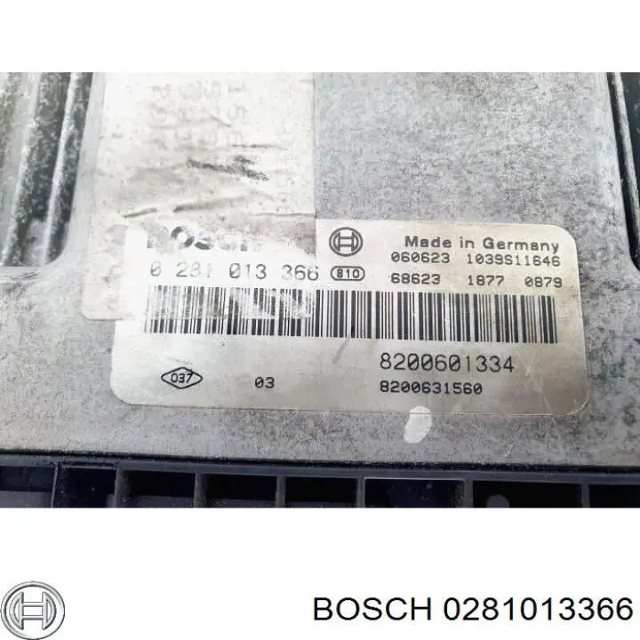 ЭБУ двигателем Renault (RVI) 0281013366 цена, от 52.14 USD
