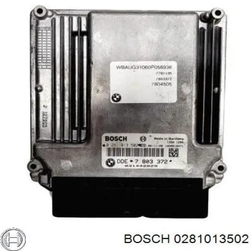 0281013502 BMW Мозги двигателя
