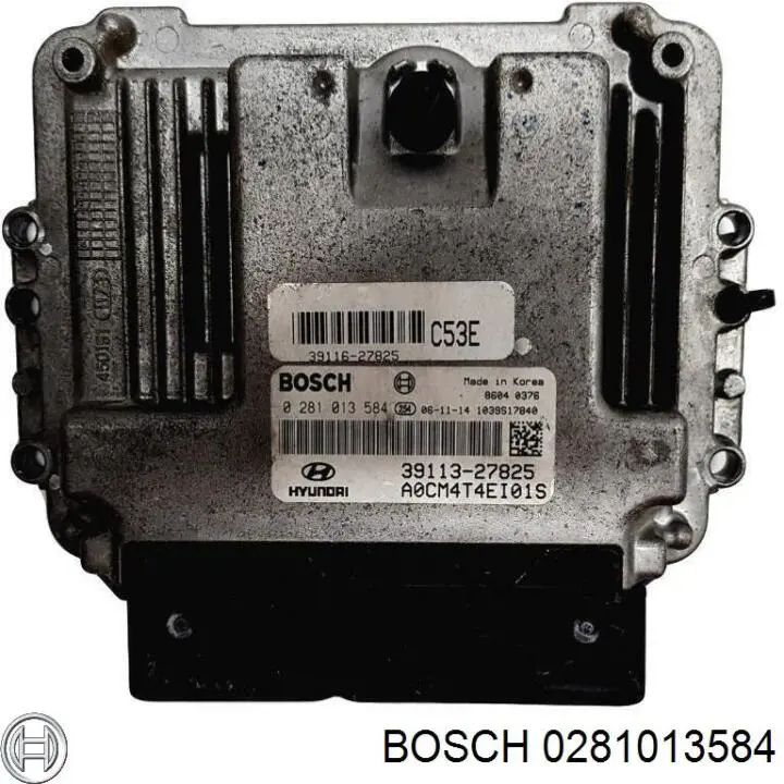 0281013584 Bosch módulo de direção (centralina eletrônica de motor)