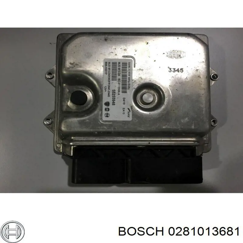 Купить 0281013681 Bosch Электронный блок управления двигателем