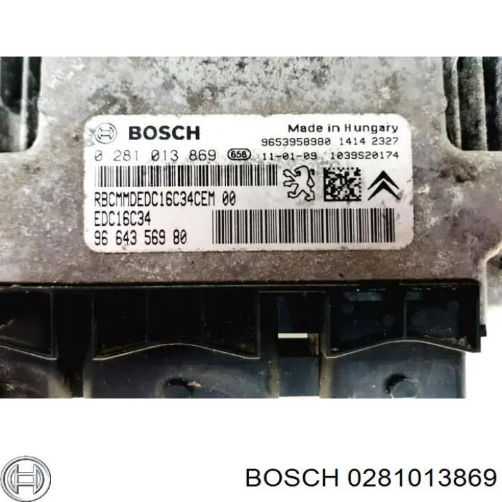 0281013869 Bosch Мозги двигателя