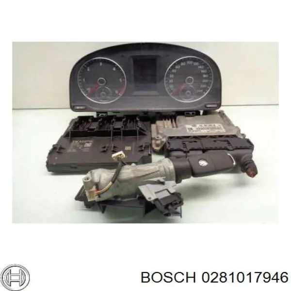 Купить 0281017946 Bosch Электронный блок управления двигателем