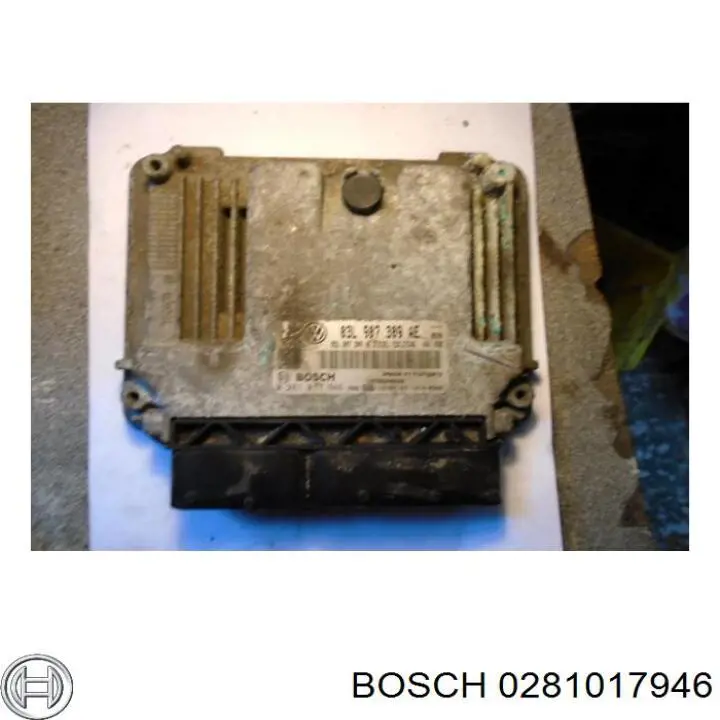 Блок управления двигателем 0281017946 Bosch