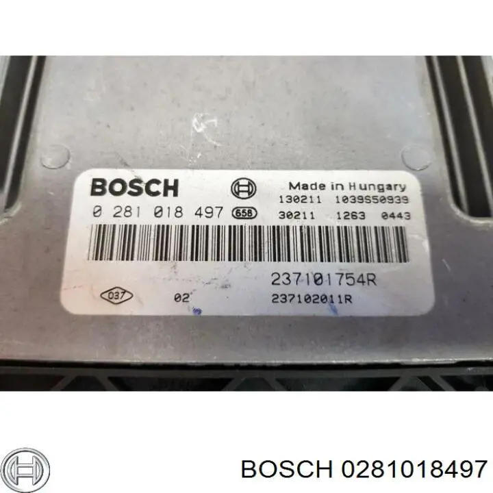 0281018497 Bosch Мозги двигателя