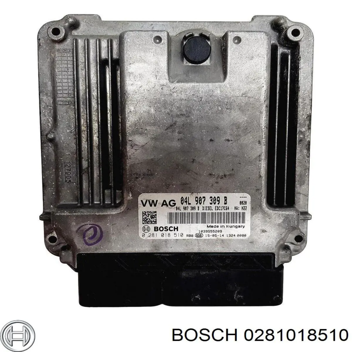 Блок управления двигателем 0281018510 Bosch