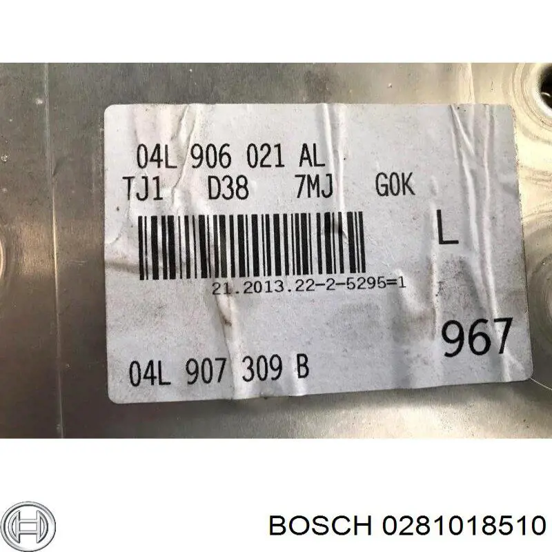 0281018510 Bosch Мозги двигателя