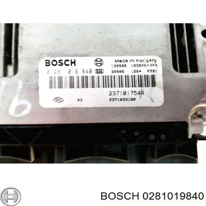 Блок управления двигателем 0281019840 Renault (RVI)