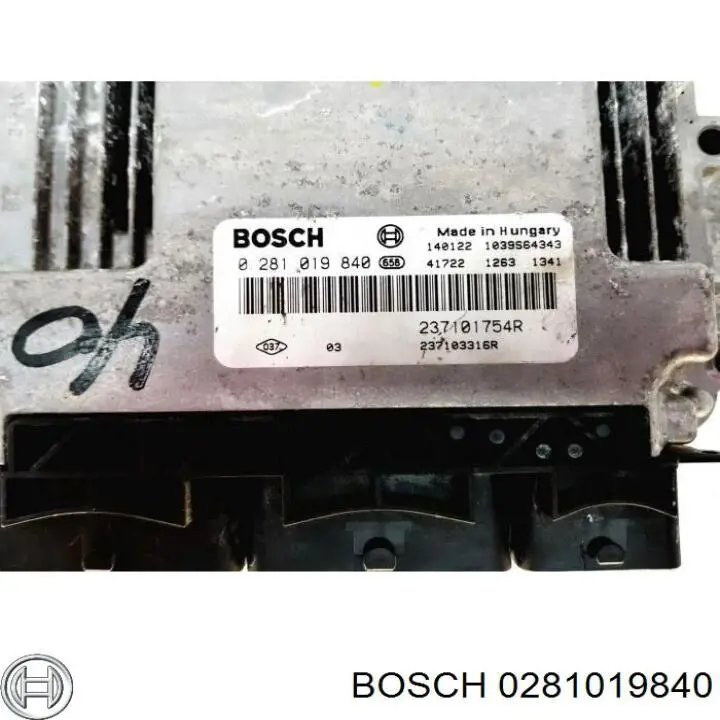 0281019840 Renault (RVI) Мозги двигателя
