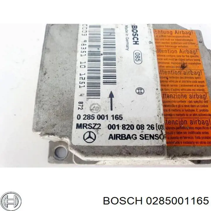 0285001165 Bosch Модуль-процессор управления подушки безопасности