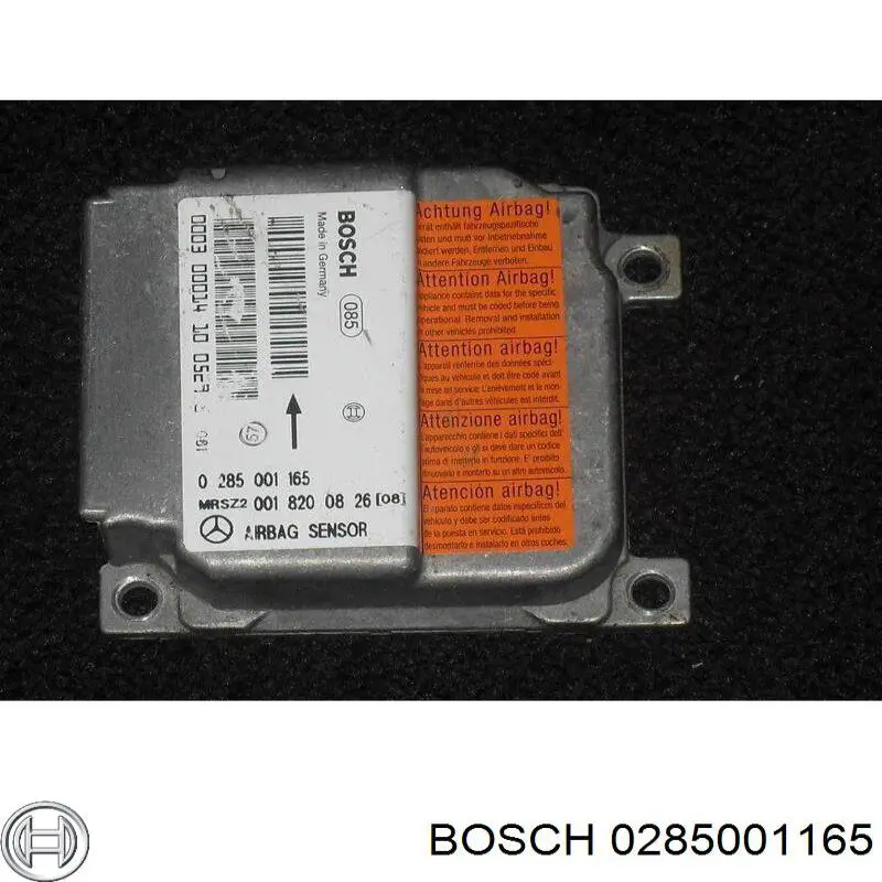 Купить 0285001165 Bosch Модуль-процессор управления подушкой безопасности