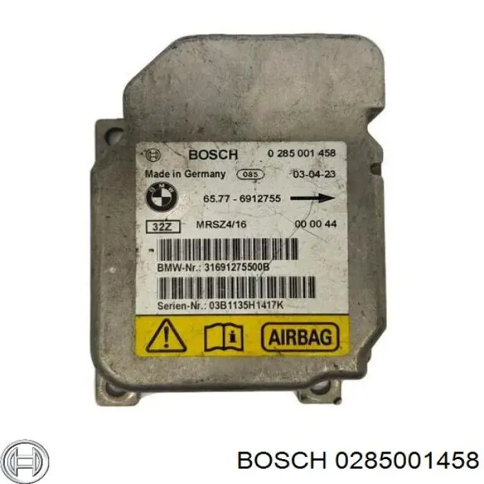 Блок управления airbag Bosch 0285001458 цена, от 11.29 USD