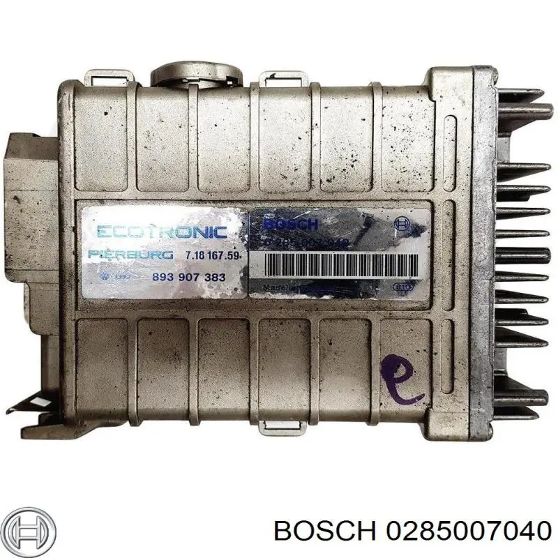 Блок управления двигателем 0285007040 Bosch