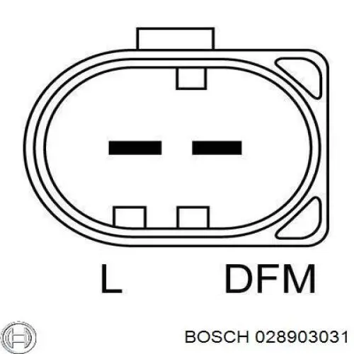 Генератор 028903031 Bosch