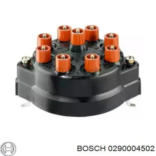 Крышка распределителя зажигания (трамблера) 0290004502 Bosch